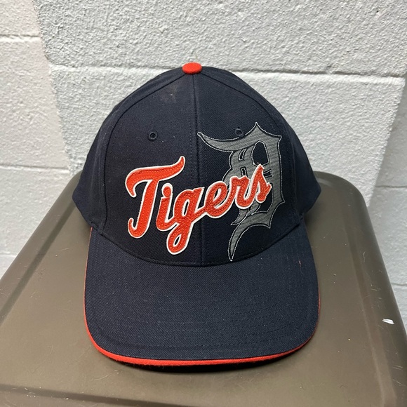 New Era Navy and Orange Detroit Tigers Hat - Picture 1 of 5